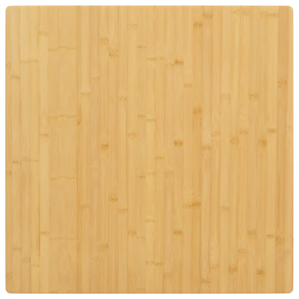 vidaXL bordplade 80x80x1,5 cm bambus