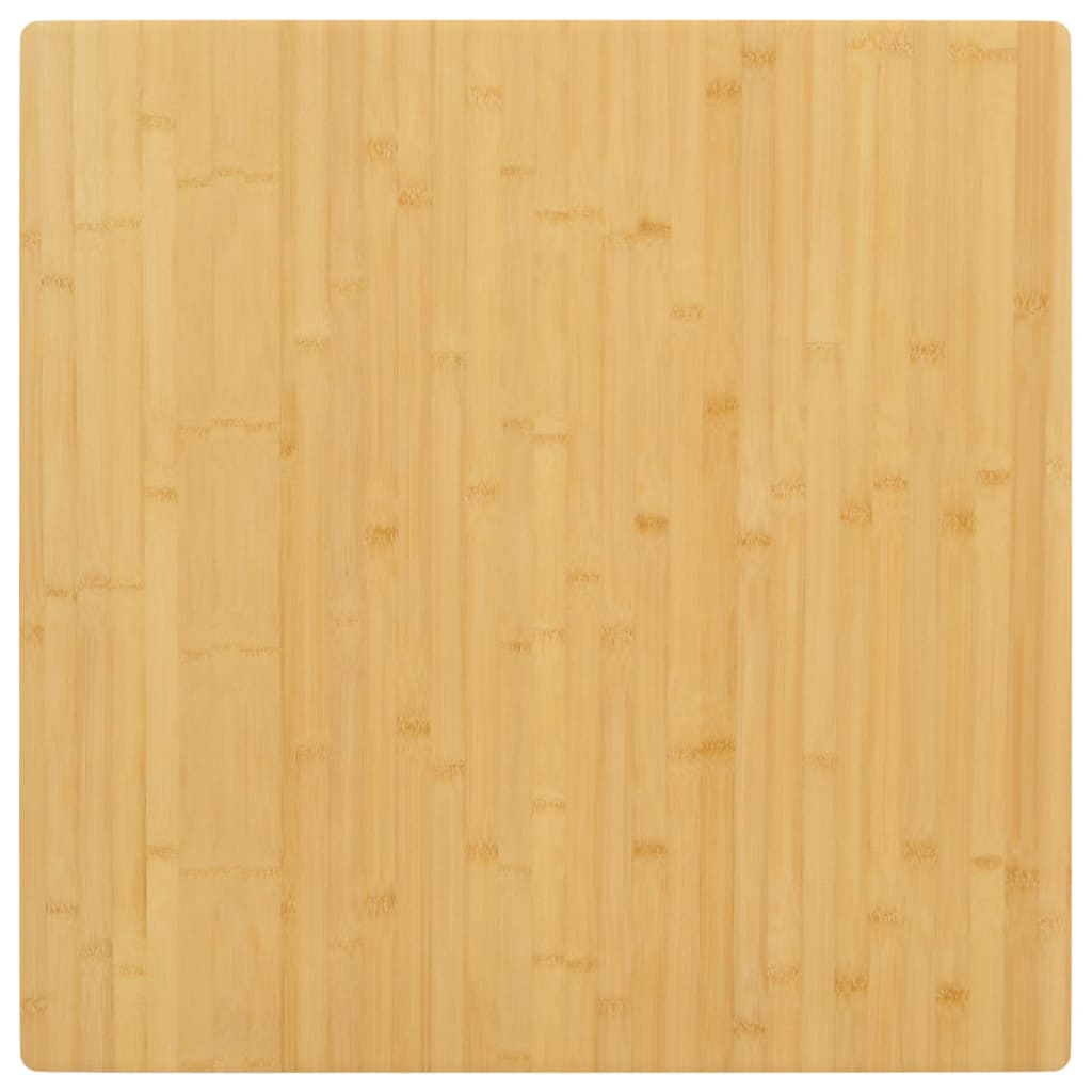 vidaXL Blat de masă, 80x80x1,5 cm, bambus