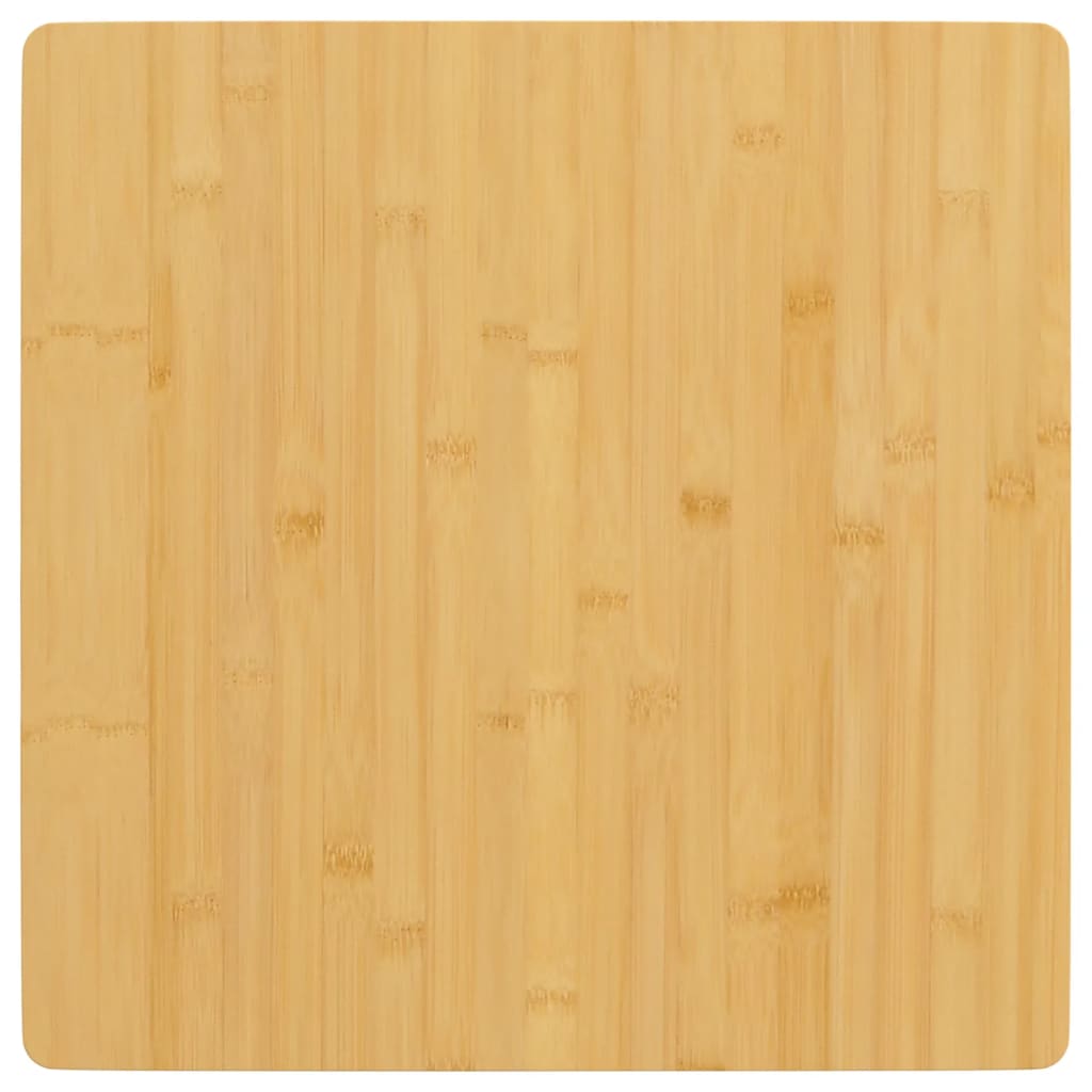 vidaXL Blat de masă, 60x60x2,5 cm, bambus