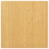 vidaXL lauaplaat, 70x70x2,5 cm, bambus