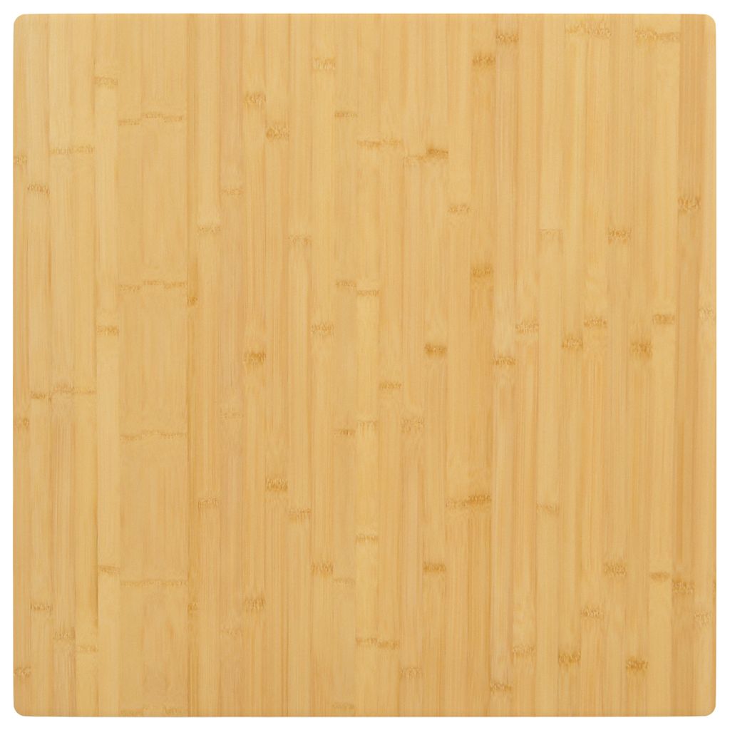 vidaXL Stolní deska 70 x 70 x 2,5 cm bambus