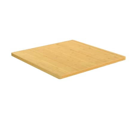 vidaXL Stolna ploča 80 x 80 x 2,5 cm od bambusa