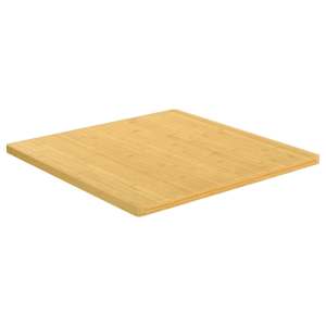 vidaXL Stolna ploča 80 x 80 x 2,5 cm od bambusa