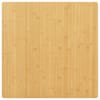 vidaXL lauaplaat, 90x90x2,5 cm, bambus