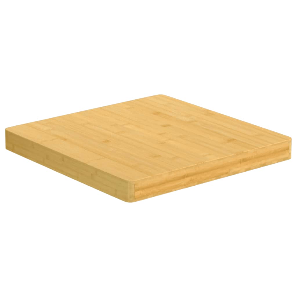 vidaXL Blat de masă, 50x50x4 cm, bambus