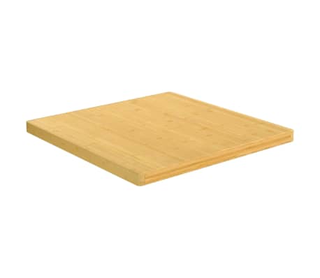 vidaXL Dessus de table 90x90x4 cm bambou