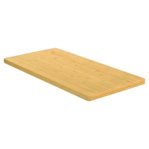 Stolní deska 50 x 100 x 2,5 cm bambus - obrázek 2