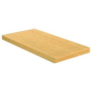 Stolní deska 40 x 80 x 4 cm bambus - obrázek 2