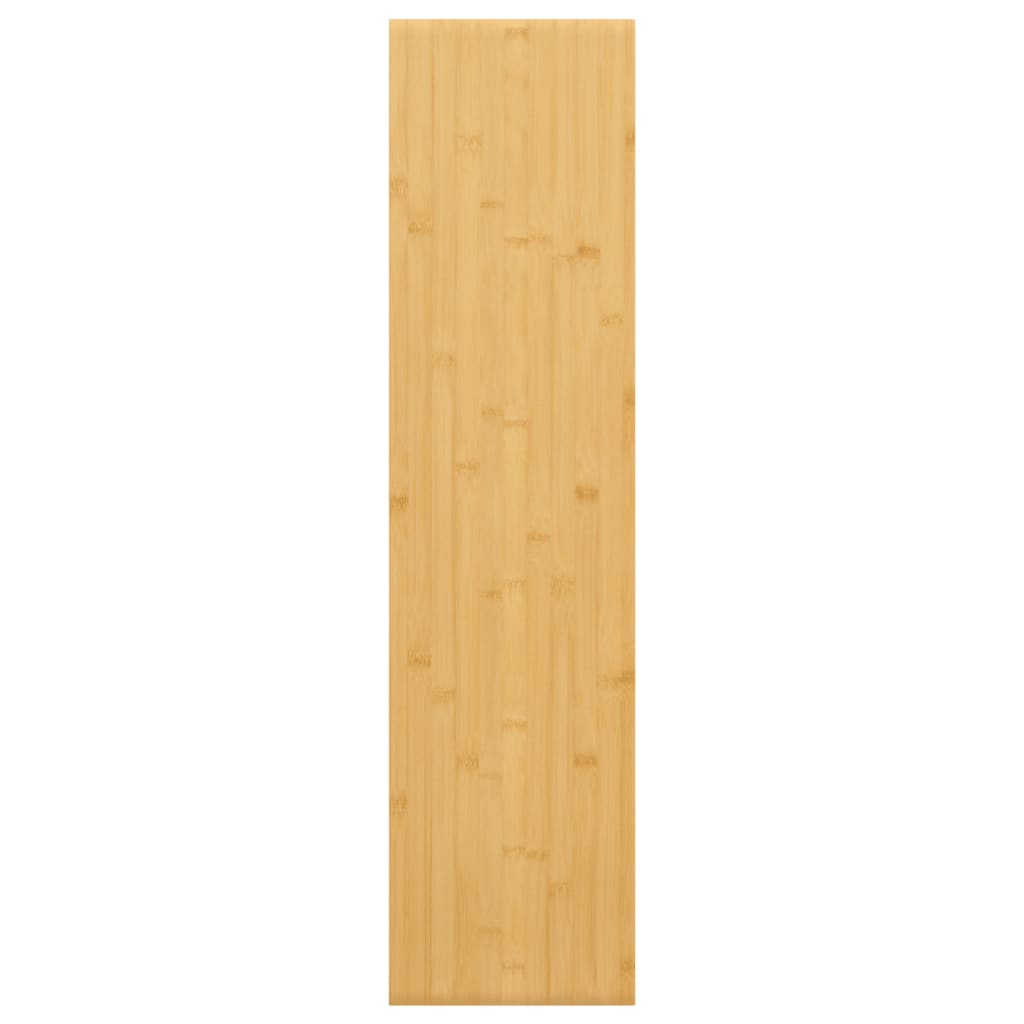 vidaXL Raft de perete, 80x20x1,5 cm, bambus