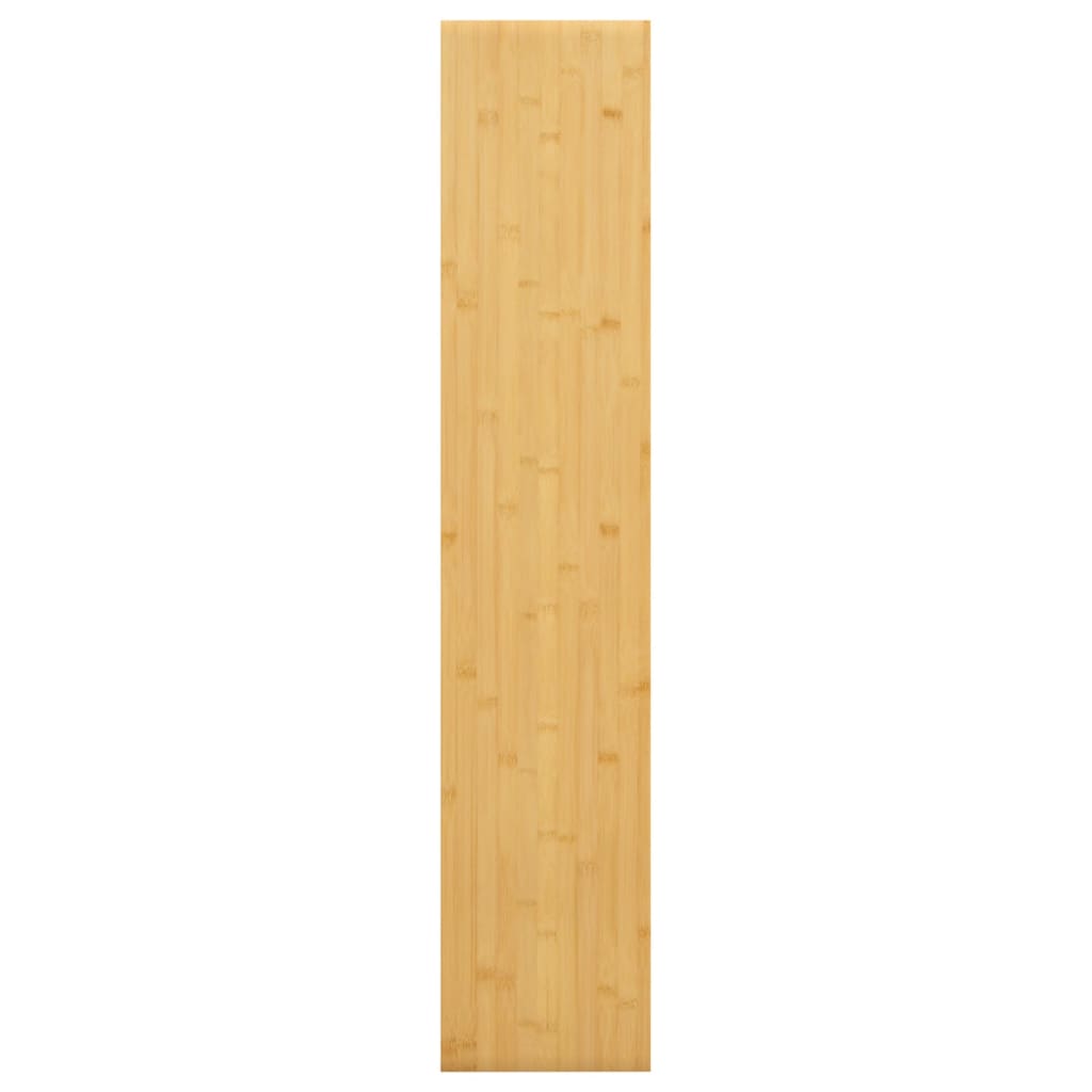 vidaXL Raft de perete, 100x20x1,5 cm, bambus