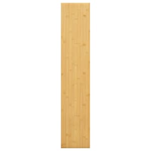 vidaXL Wandregal 100x20x1,5 cm Bambus