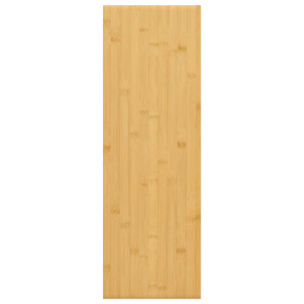 vidaXL Raft de perete, 60x20x2,5 cm, bambus
