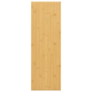vidaXL Stenska polica 60x20x2,5 cm bambus
