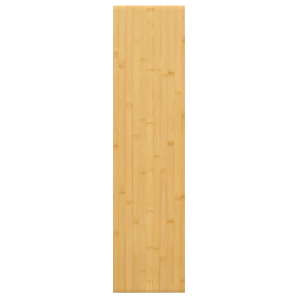 vidaXL Raft de perete, 80x20x2,5 cm, bambus