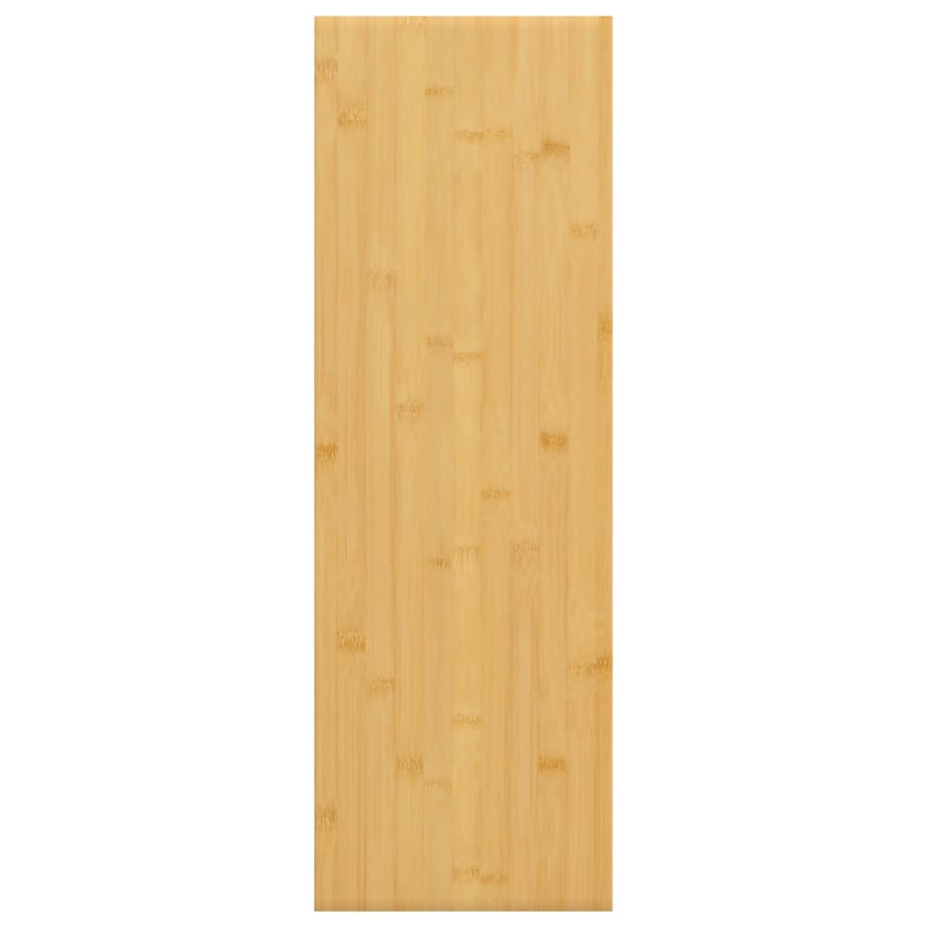vidaXL Raft de perete, 80x20x4 cm, bambus