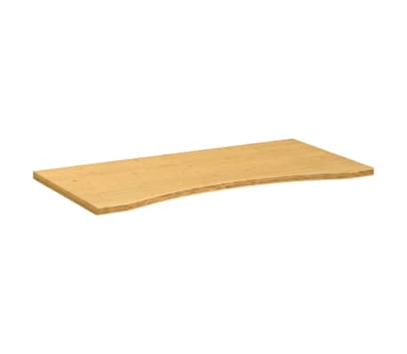 vidaXL Bureaublad 110x55x2,5 cm bamboe