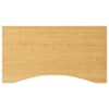 vidaXL kirjutuslaua plaat, 100 x 60 x 2,5 cm, bambus