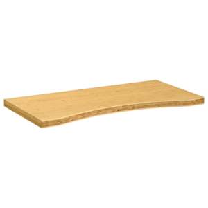 vidaXL Desk Top 100x50x4 cm Bamboo