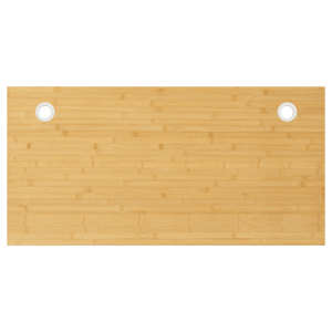 Deska psacího stolu 100 x 50 x 14 cm bambus - obrázek 1
