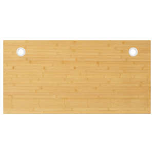 Deska psacího stolu 110 x 55 x 4 cm bambus - obrázek 1