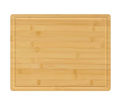 vidaXL Tocător, 40x30x1,5 cm, bambus