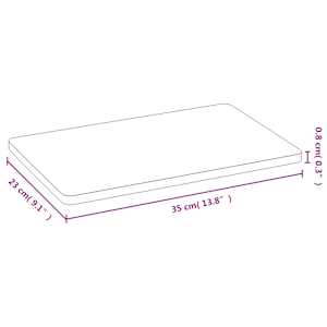 Snídaňové podnosy 6 ks 35 x 23 x 0,8 cm bambus - obrázek 6