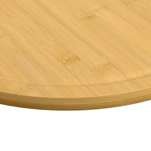 Prkénka na krájení 6 ks Ø 40 x 1,5 cm bambus - obrázek 5