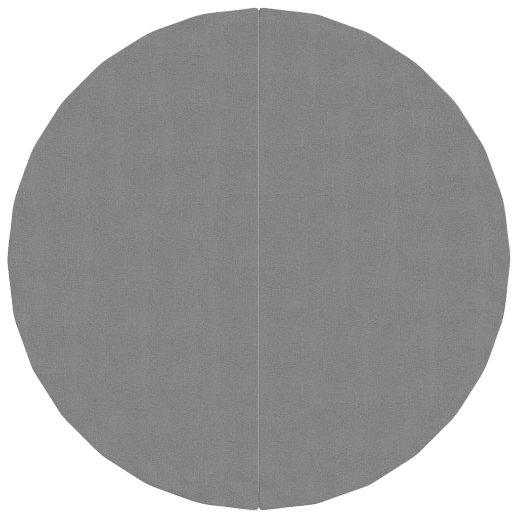 Thumbnail - vidaXL Pool-Bodentuch Hellgrau Ø244 cm Polyester Geotextil