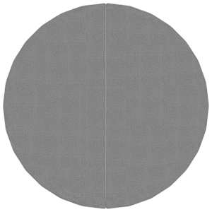 Podložka pod bazén světle šedá Ø244 cm polyesterová geotextilie - obrázek 3