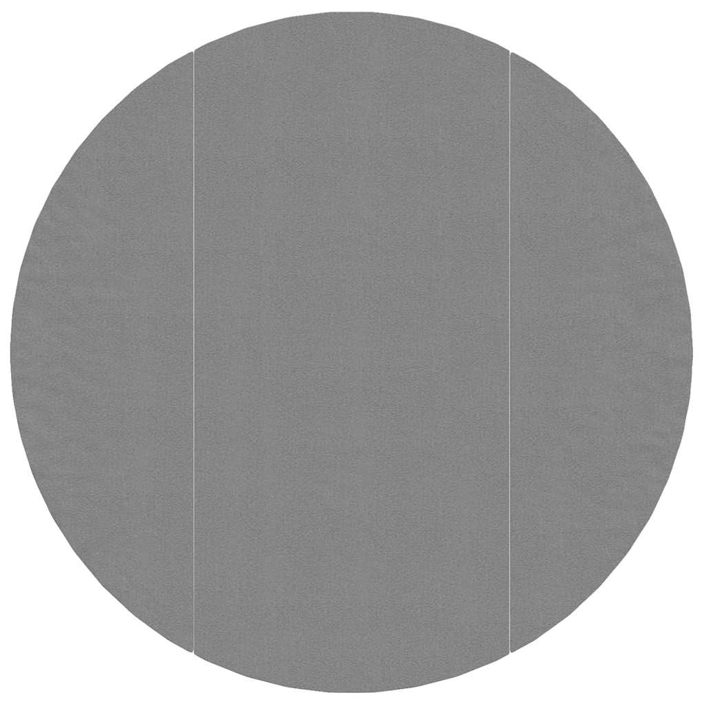 Thumbnail - vidaXL Pool-Bodentuch Hellgrau Ø366 cm Polyester Geotextil