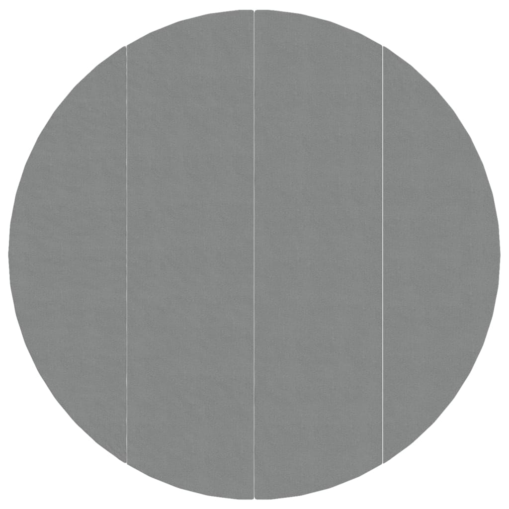 vidaXL Podložka pod bazén světle šedá Ø500 cm polyesterová geotextilie