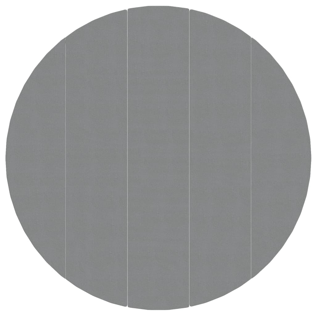 vidaXL Podložka pod bazén světle šedá Ø550 cm polyesterová geotextilie