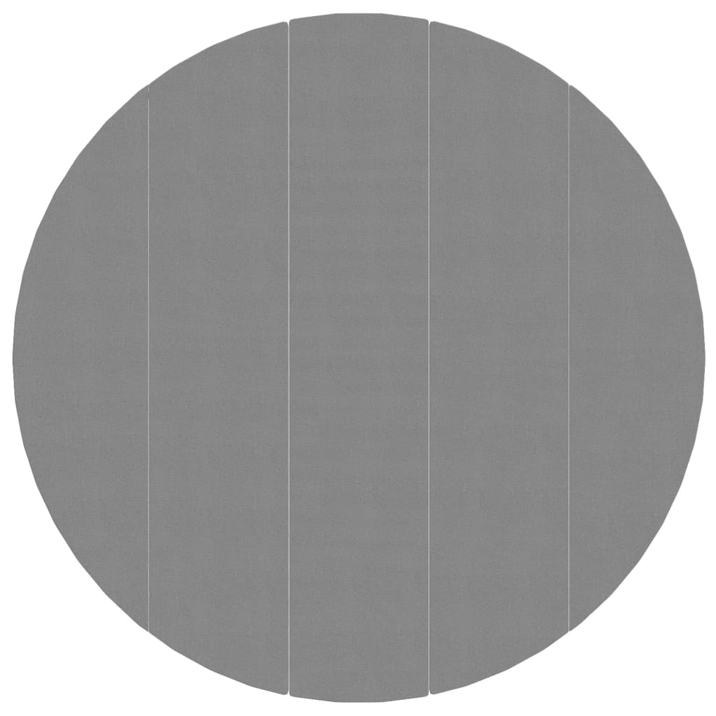 vidaXL Podložka pod bazén světle šedá Ø550 cm polyesterová geotextilie