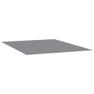 Podložka pod bazén světle šedá 300x220 cm polyester geotextilie - obrázek 2