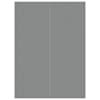 vidaXL Basseini p&otilde;randakatte leht 300 x 220 cm Ristk&uuml;lik Helehall