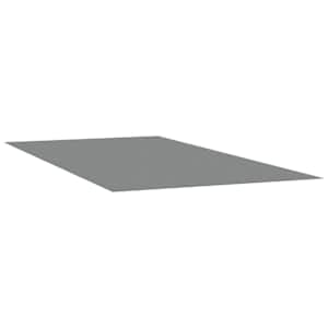 Podložka pod bazén světle šedá 500x250 cm polyester geotextilie - obrázek 2