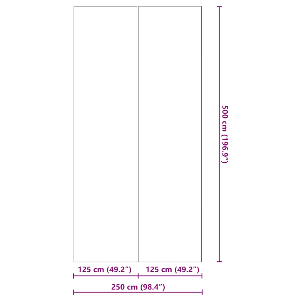 baseina pamatnes aizsargs, gaiši pelēks, 500x250cm, ģeotekstils