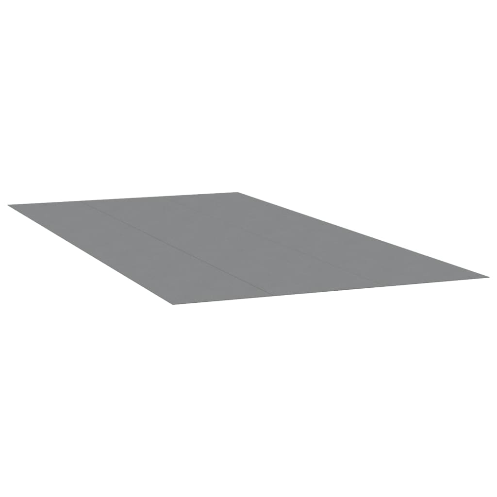 vidaXL világosszürke poliészter geotextília medencealátét 750 x 370 cm