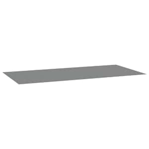 Podložka pod bazén světle šedá 999x500 cm polyester geotextilie - obrázek 2