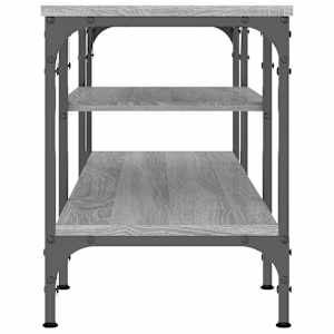 TV stolek šedý sonoma 121x35x45 cm kompozitní dřevo a železo - obrázek 5