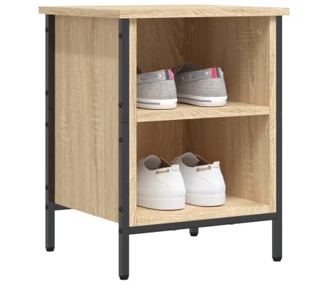 vidaXL Dulap pentru pantofi, stejar sonoma, 38x35x50 cm, lemn compozit