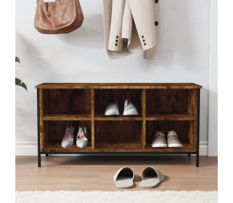 vidaXL Ormarić za cipele boja hrasta 100x35x50 cm konstruirano drvo
