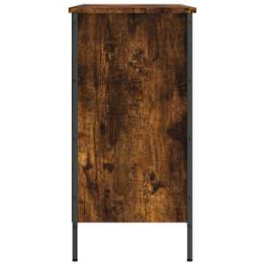 Botník kouřový dub 100 x 35 x 70 cm kompozitní dřevo - obrázek 5