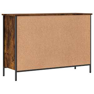 Botník kouřový dub 100 x 35 x 70 cm kompozitní dřevo - obrázek 6