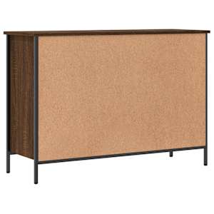 Botník hnědý dub 100 x 35 x 70 cm kompozitní dřevo - obrázek 6