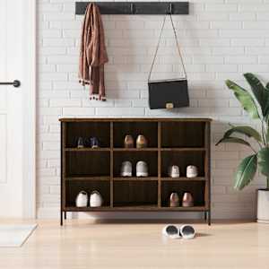 Botník hnědý dub 100 x 35 x 70 cm kompozitní dřevo - obrázek 1