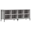vidaXL jalatsikapp, hall Sonoma tamm, 131 x 35 x 50 cm, tehispuit