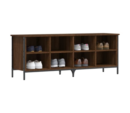 vidaXL Pantofar, stejar maro, 131x35x50 cm, lemn compozit