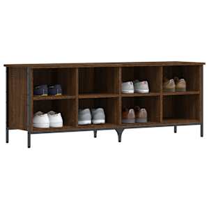 vidaXL Pantofar, stejar maro, 131x35x50 cm, lemn compozit