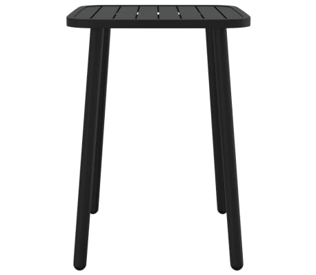 vidaXL Tuintafel 50x50x71 cm staal antracietkleurig
